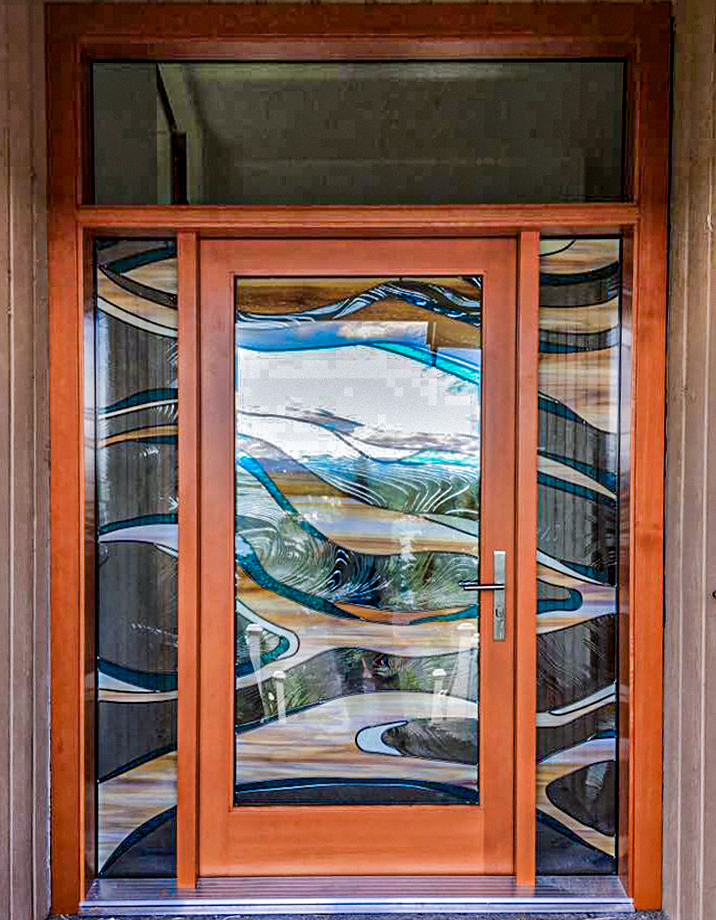 Custom Stained Glass Doors Custom Stained Glass Doors